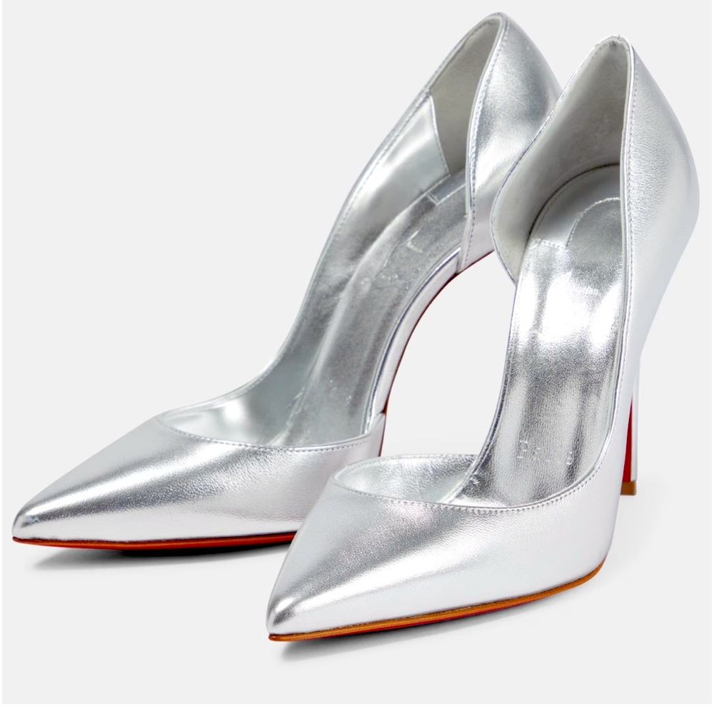 CHRISTIAN LOUBOUTIN Iriza 100 leather pumps new! Size 39